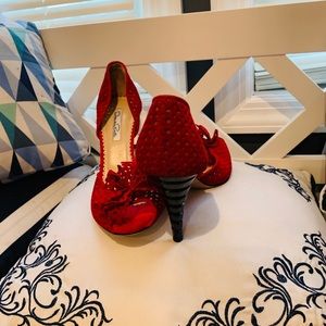 Oscar de la Renta velvet Shoes